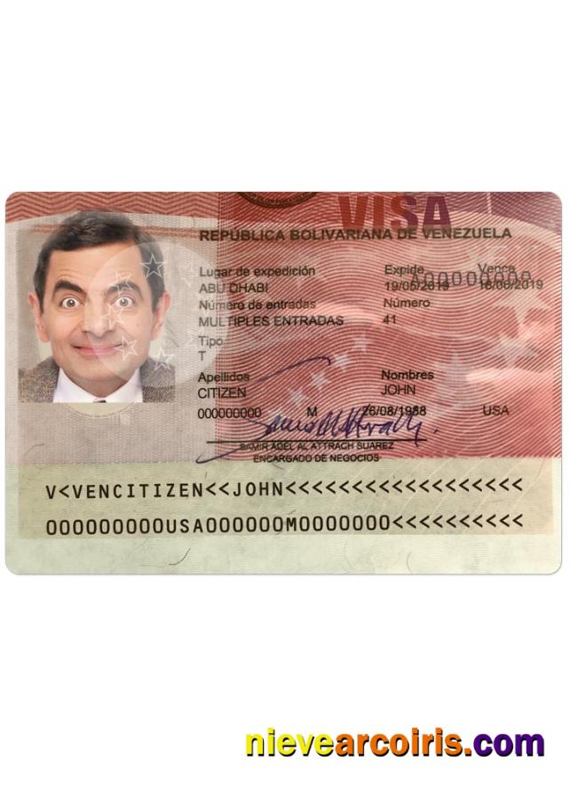 VENEZUELA visa